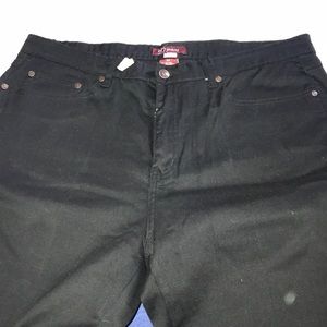 Black stretchy jeans